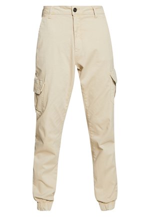 LADIES HIGH WAIST CARGO - Cargobukser - concrete