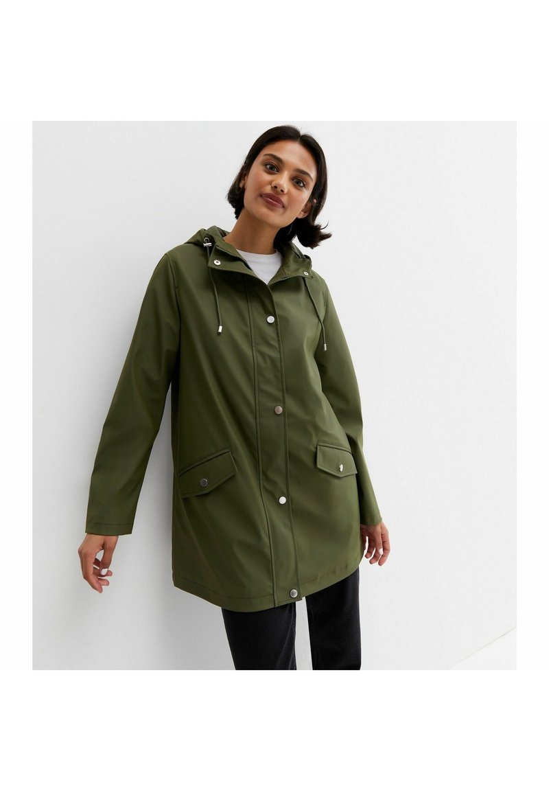 New Look HOODED ANORAK Parka khaki Zalando.de
