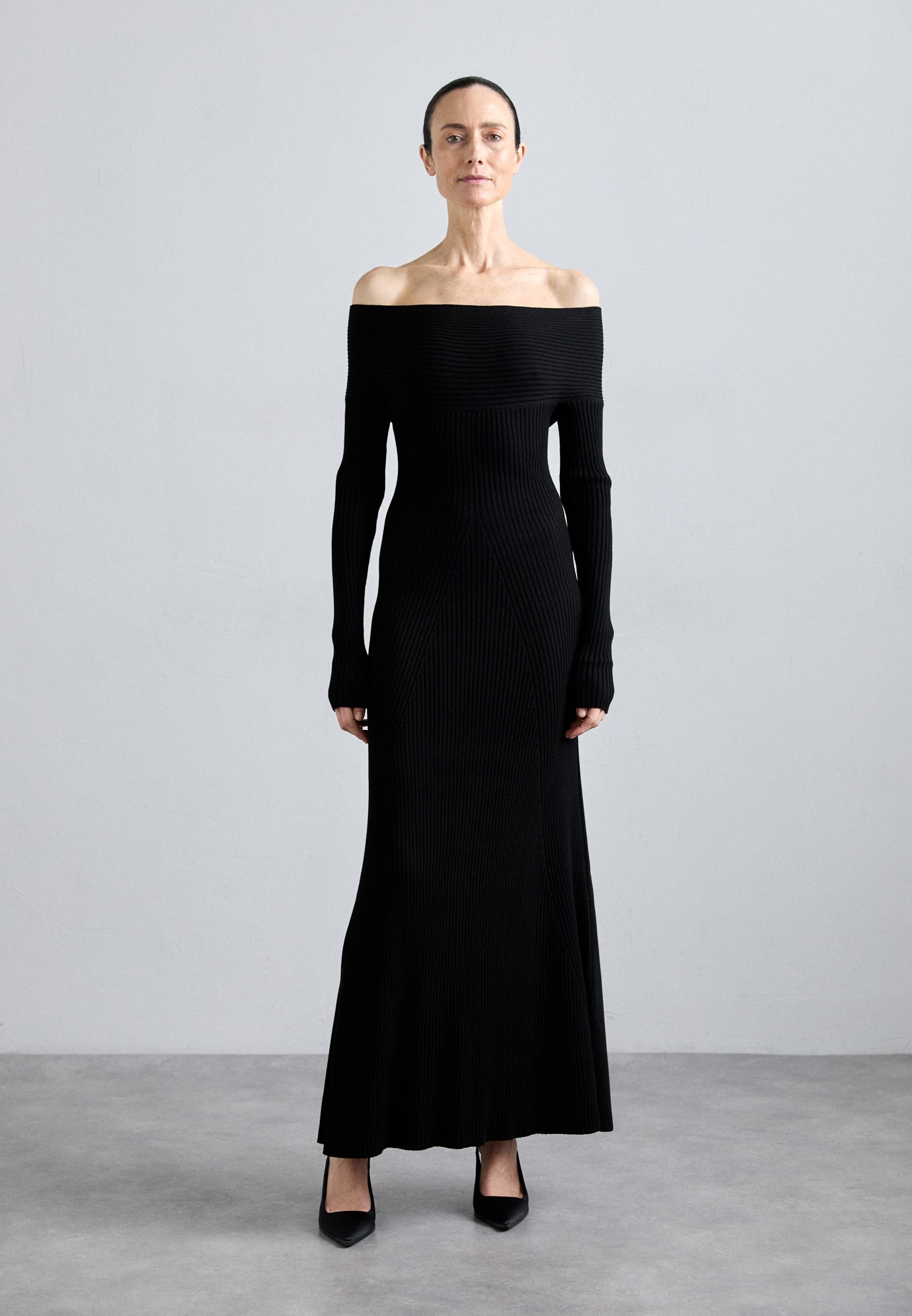 A.W.A.K.E. MODE OFF SHOULDER DRESS - Maxi dress - black