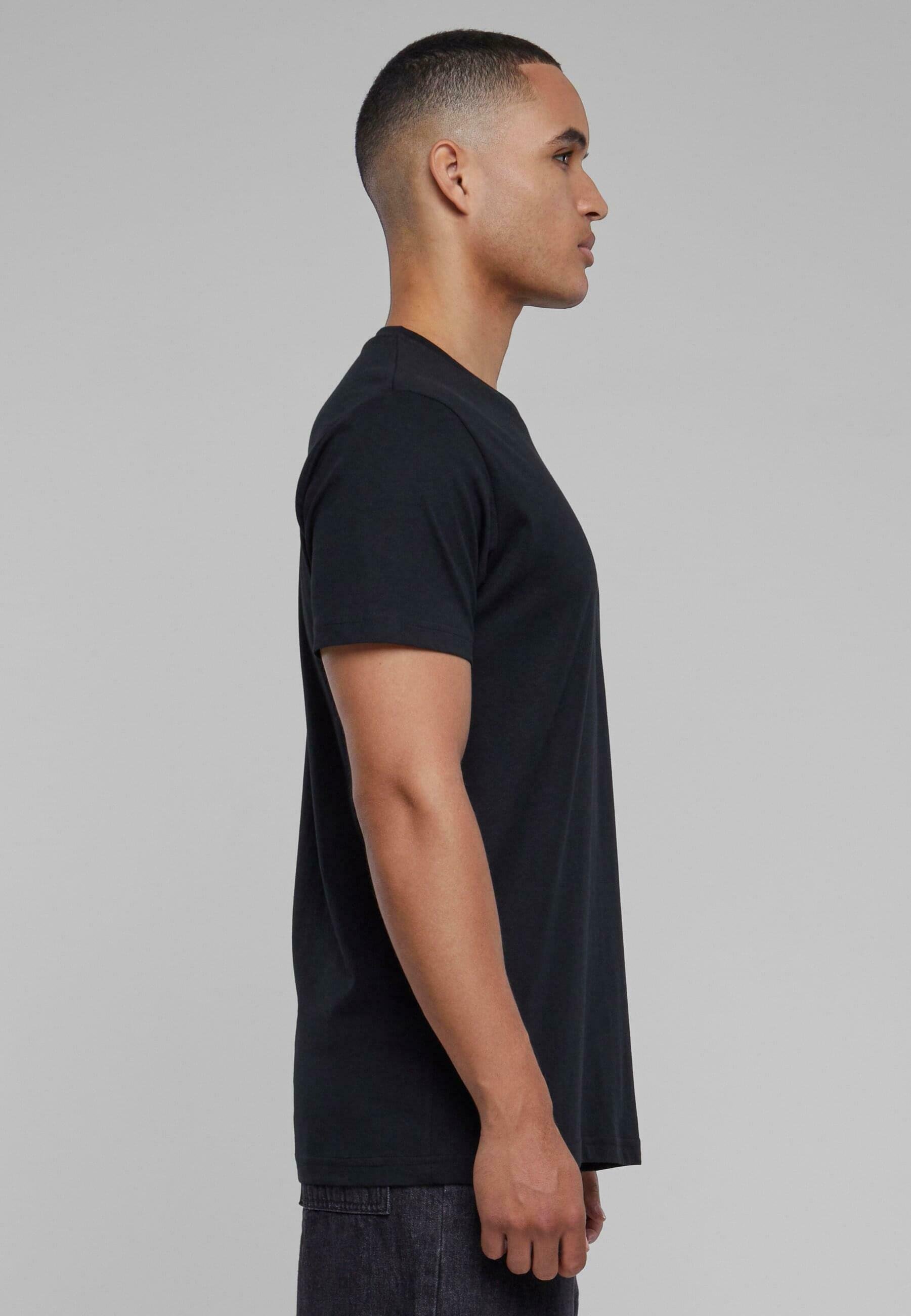 Mister Tee Herren T-Shirt Deja Vu Tee – Mit Print, Schwarz, Größe M