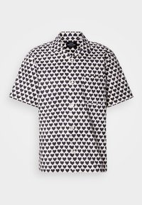 KENJI HARTS - Shirt - vanilla ice/black