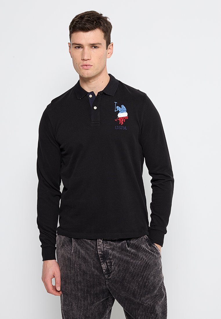 U.S. Polo Assn. Poloshirt zwart