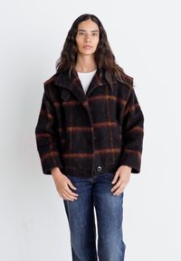 sessùn PAOLINO - Giacca leggera - navy/rust