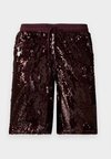 JXSIA SEQUIN - Rövidnadrágok - cabernet