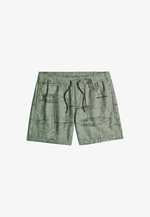 G-STAR, DIRIK AO SWIMSHORTS - Badeshorts - lt orphus boat blueprint