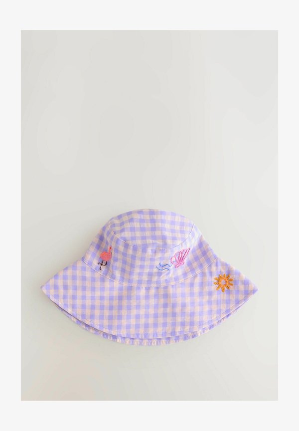 BUCKET PRINTED – Hut – lilac purple