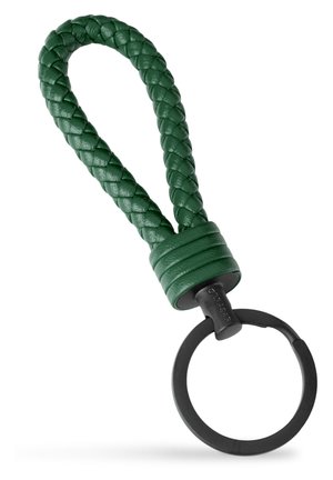 SCHLÜSSELANHÄNGER MIT EDELSTAHL SCHLÜSSELRING - Keyring - grün