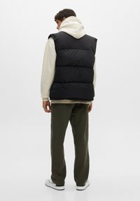 PULL&BEAR Weste - mottled black