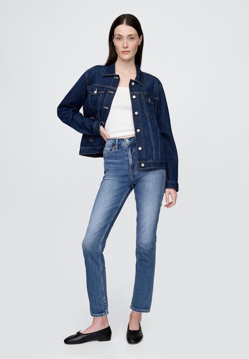 gap cigarette GAP CIGARETTE GLIN - Jeans Skinny Fit - medium indigo/blue denim