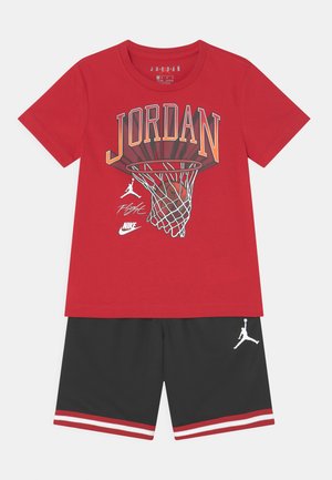 JORDAN HOOP SET - Triko s potiskem - black