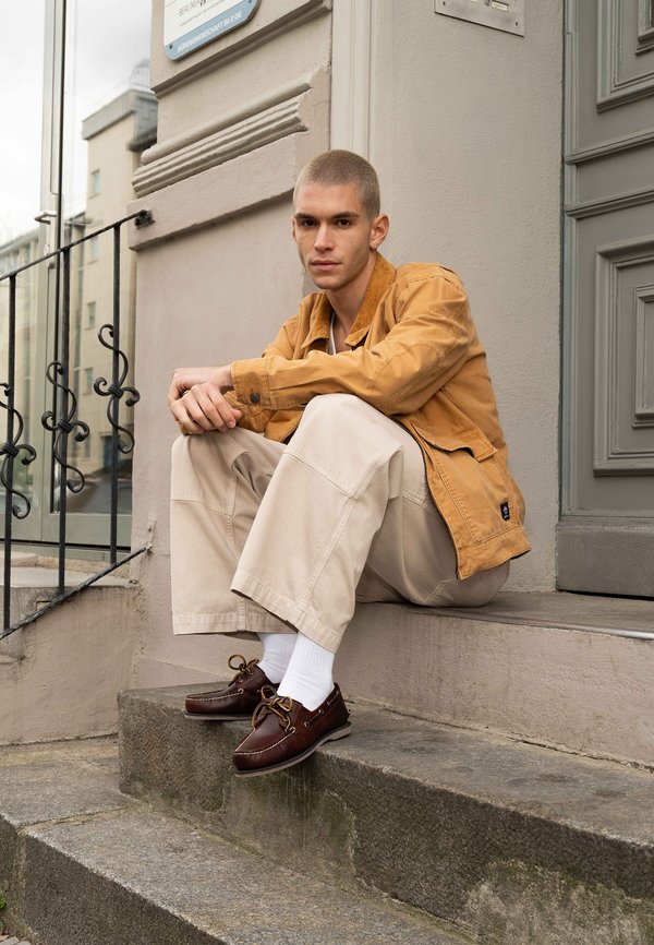 CLASSIC BOAT - Boat shoes - rootbeer