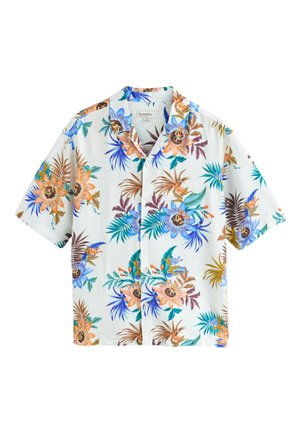 Next REGULAR FIT - N. PREMIUM PRINTED SHORT SLEEVE SHIRT  . - Chemise - ecru