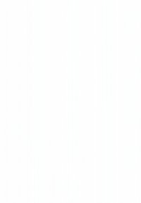 White dog sitting inside a metal wire crate with a blue blanket, holding an orange ball in its mouth.