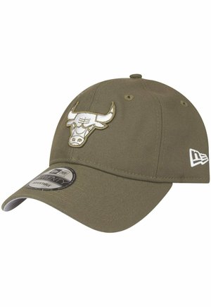 New Era TWENTY STRAPBACK   CHICAGO BULLS - Cappellino - olive