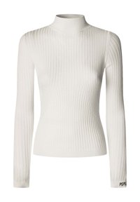 CARLA PERKINS - Stickad tröja - mousse white