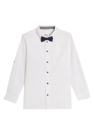 LONG SLEEVE NECK WITH BOWTIE - Overhemd - white