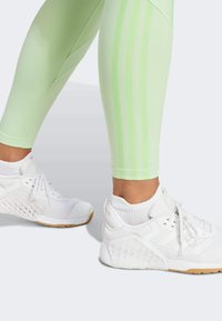 adidas Performance HYPERGLAM  - Tights - semi green spark   lime burst