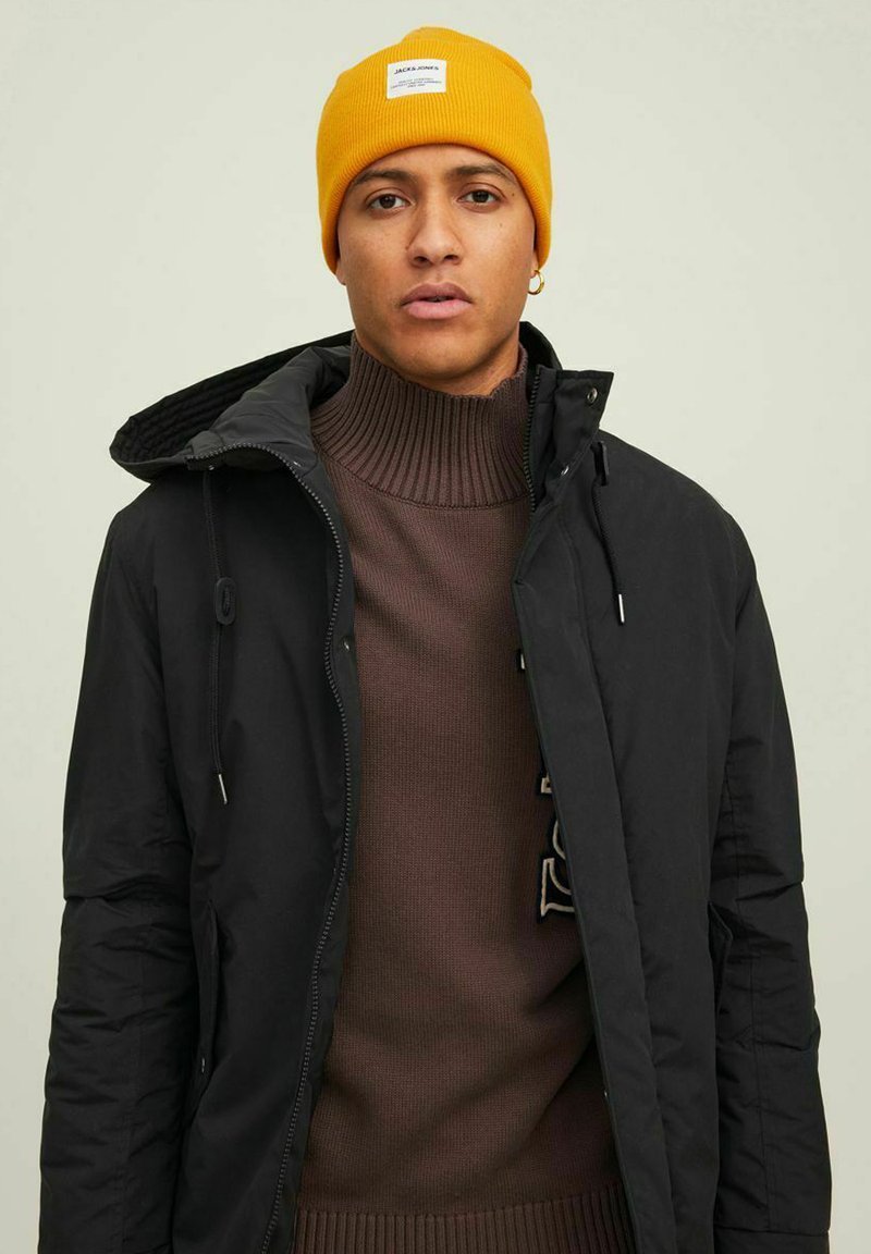 Jack & Jones JACLONG BEANIE - Berretto - golden rod