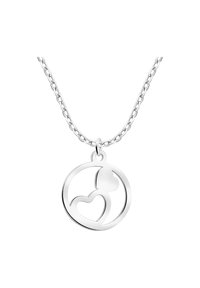 Sofia Milani HEART CIRCLE - Halskæder - silver coloured
