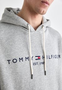 Tommy Hilfiger CORE LOGO HOODY - Hoodie - grey