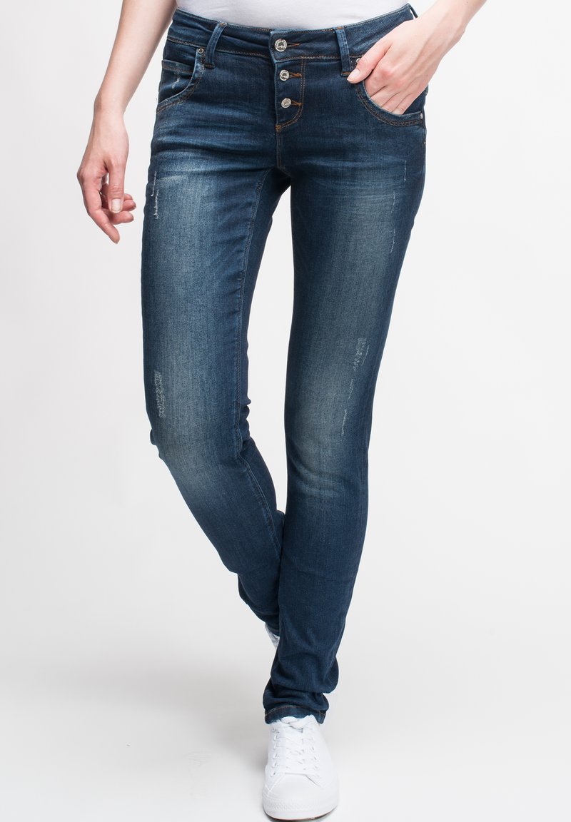 Miracle of Denim ULLA - Jeans Slim Fit - dunkelblau - Zalando.de