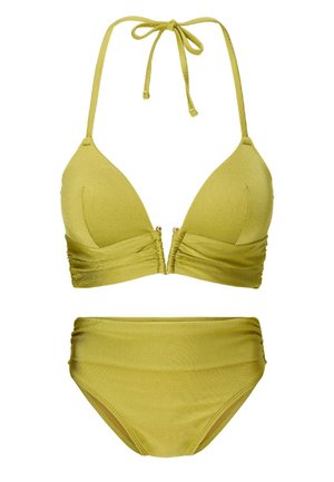 LingaDore, TRIANGLE PADDED SET - Bikini - moss green