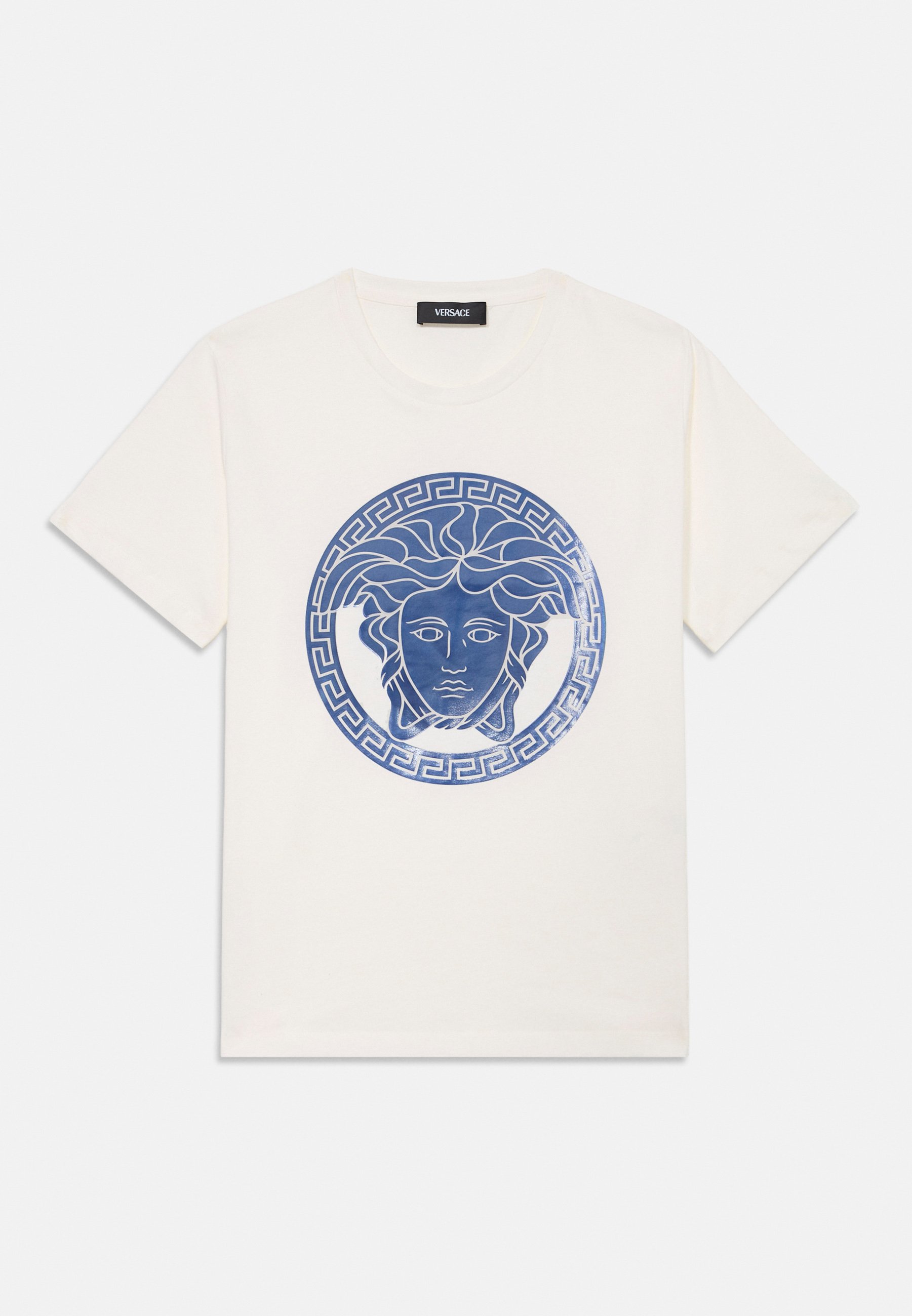 Versace MEDUSA KIDS EFFECT PRINT UNISEX Print T-shirt white