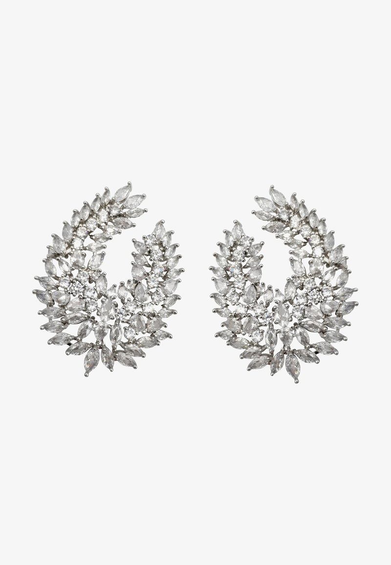 HEBE JEWELS PARTY HOCHZEIT - Ohrringe - weiß- und silberfarben
