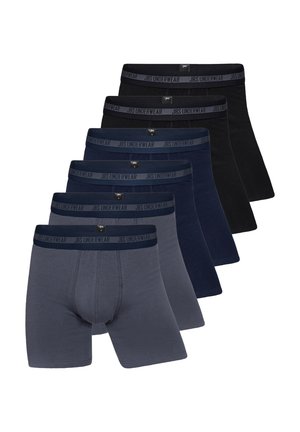 6-PACK EXTRA LENGTH - Boxer briefs - grey
