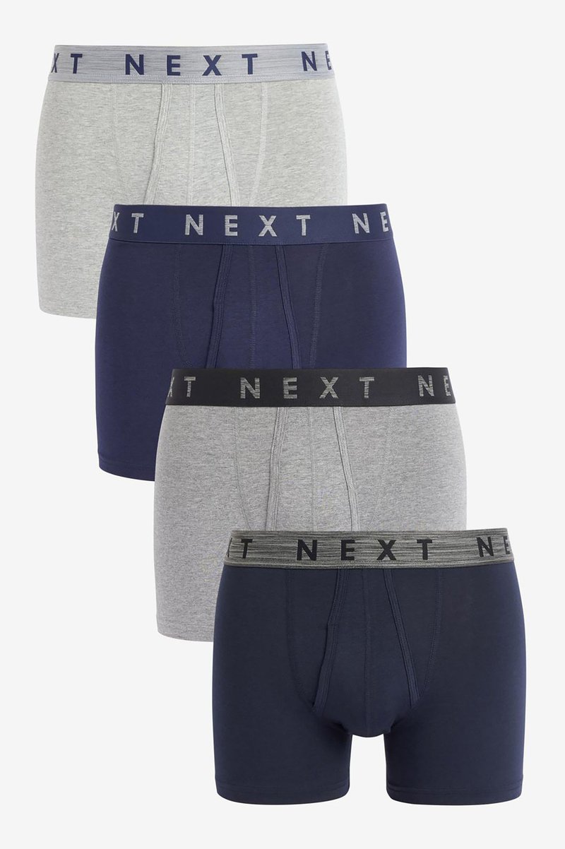 Next A FRONTS 4 PACK - Boxer alsónadrág - blue