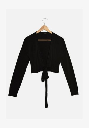 Long sleeved top - black