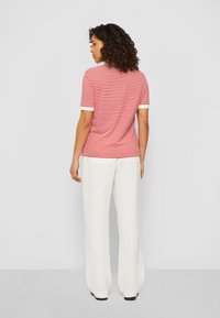 Tommy Hilfiger OPEN PLACKET - Poloshirt - fierce red/white