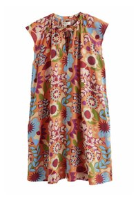 Next TIE NECK  - Vapaa-ajan mekko - orange tropical print