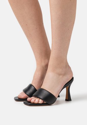 Iro, Mules à talons - black