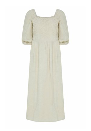 M&Co, PETITE DRESSES - Vestido largo - natural