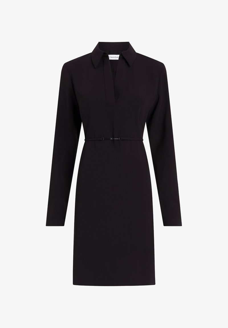 Calvin Klein STRUCTURE - Day dress - ck black/black - Zalando.co.uk Calvin Klein STRUCTURE - Day dress - ck black/black - Zalando.co.uk