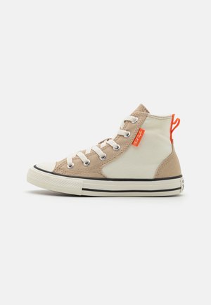 CHUCK TAYLOR ALL STAR UNISEX - High-top trainers - nutty granola/orange/egret