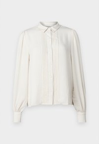 JDYDIEGO LIFE PLEAT SHIRT - Button-down blouse - turtledove