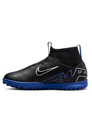 JR MERCURIAL ACADEMY TF UNISEX - Scarpe da calcio per erba sintetica - black/chrome-hyper royal