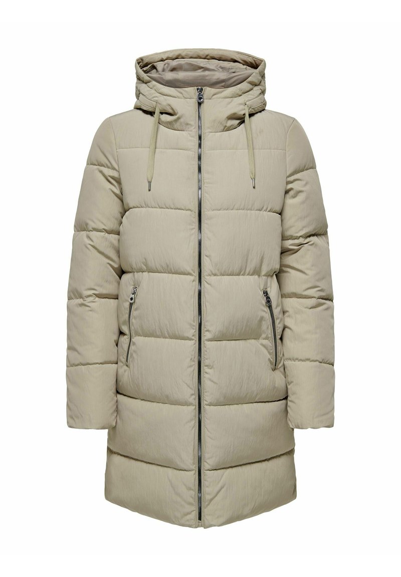 ONLY - ONLDOLLY LONG PUFFER OTW NOOS - Winterjas - weathered teak, Vergroten