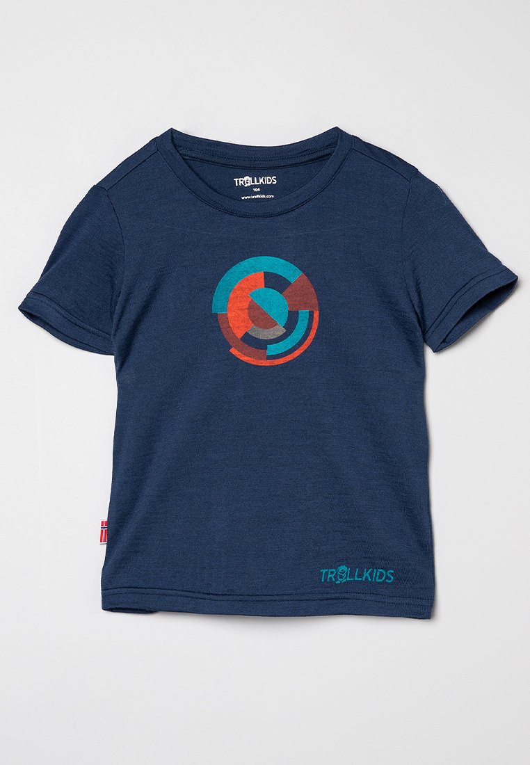 Trollkids T-shirt print donkerblauw Trollkids T-shirt print donkerblauw