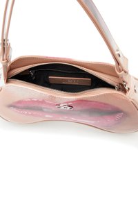 Diesel PLAY SHOULDER - Ručna torba - beige