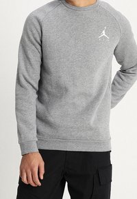 Jordan Sudadera - mottled dark grey