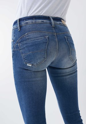 Salsa Jeans PUSH UP CAPRI - Jeans Skinny - Blue