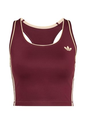 adidas Performance, SPORT TANK - Top - maroon