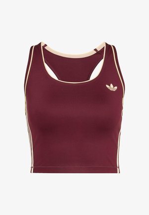 adidas Performance, SPORT TANK - Top - maroon