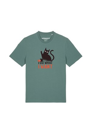 watapparel CAT - T-shirt imprimé - green bay