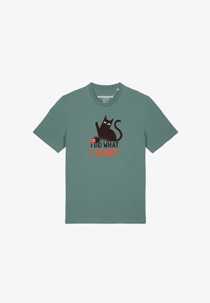 watapparel CAT - T-shirt imprimé - green bay