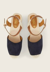TOM TAILOR DENIM Täistallaga kingad - navy