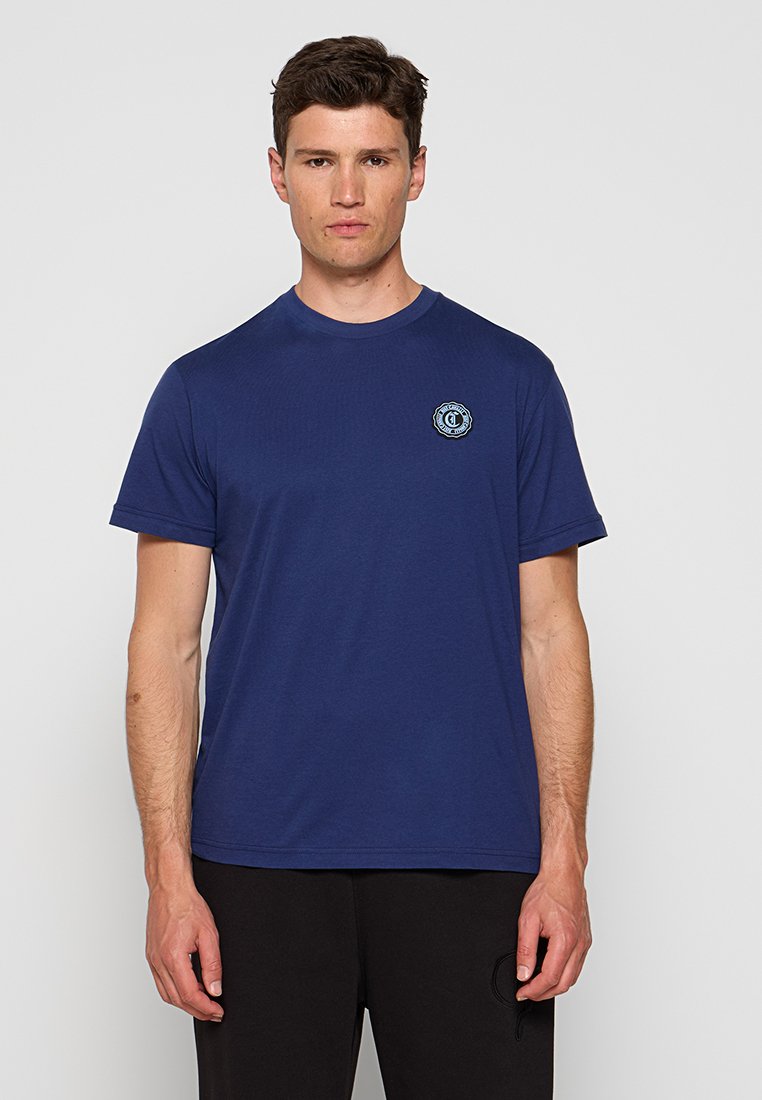 Just Cavalli T-shirt basic donkerblauw